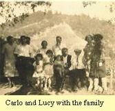 Carlo and Lucky with Family